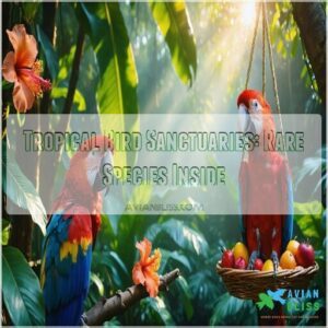 tropical bird sanctuaries