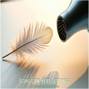 Using Low Heat Settings