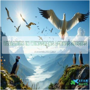 Variation in Wingspans Across Species