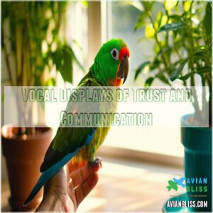 Vocal Displays of Trust and Communication