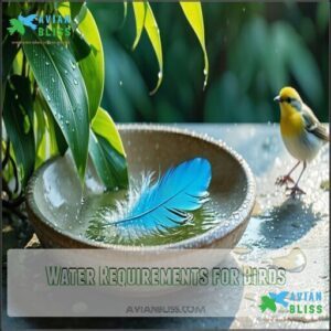 Water Requirements for Birds