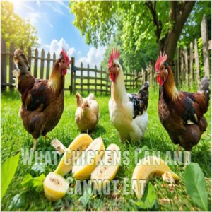 What Chickens Can and Cannot Eat