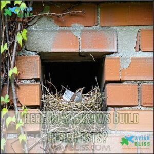 Where Do Sparrows Build Their Nests