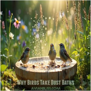 Why Birds Take Dust Baths