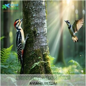 Woodpecker Species Found