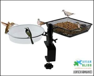 WOSIBO Deck Bird Feeder and