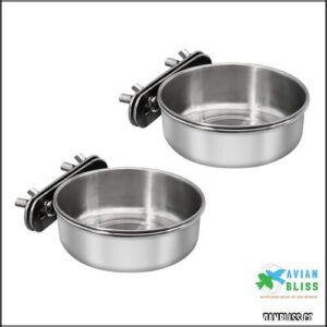 2 Pcs Small Bird Feeding