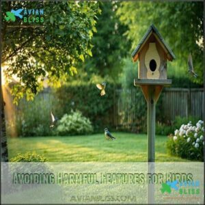 Avoiding Harmful Features for Birds