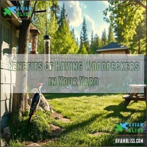 Benefits of Having Woodpeckers in Your Yard