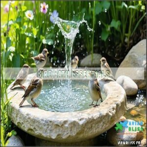 Bird Bath Essentials