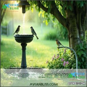 Bird Bath Placement Strategies