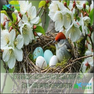 Breeding and Nesting Habits of Red-Headed Sparrows