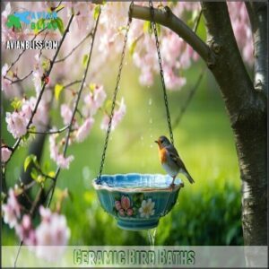 Ceramic Bird Baths