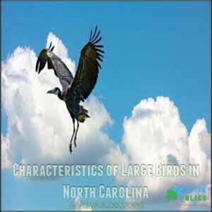 Characteristics of Large Birds in North Carolina