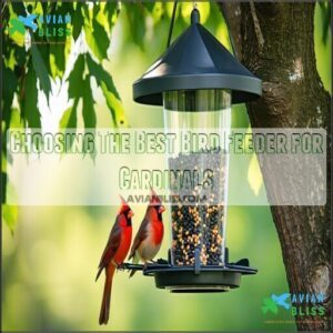 Choosing The Best Bird Feeder for Cardinals