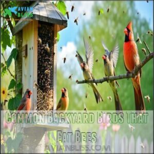 Common Backyard Birds That Eat Bees