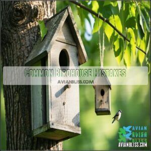 Common Birdhouse Mistakes