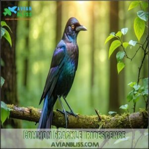 Common Grackle Iridescence