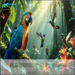 Conservation of Colorful Birds