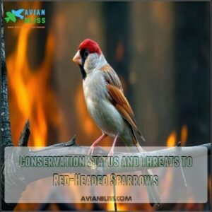 Conservation Status and Threats to Red-Headed Sparrows