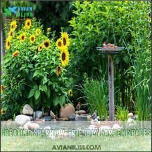 Creating Sparrow-friendly Garden Spaces