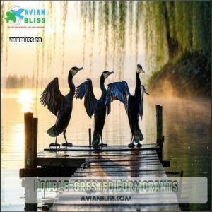 Double-crested Cormorants