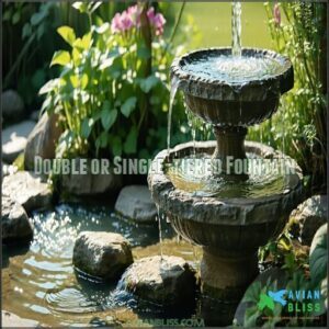 Double or Single-tiered Fountain