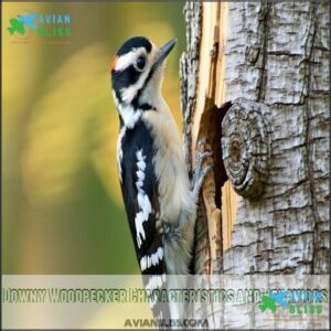 Downy Woodpecker Characteristics and Behaviors