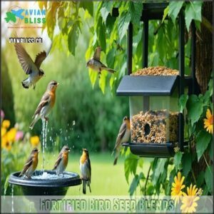 Fortified Bird Seed Blends