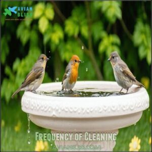 Frequency of Cleaning