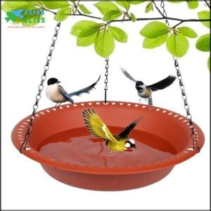 Hanging Bird Bath with 21