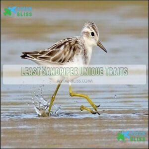 Least Sandpiper Unique Traits