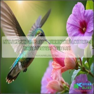 little known facts about hummingbird anatomy