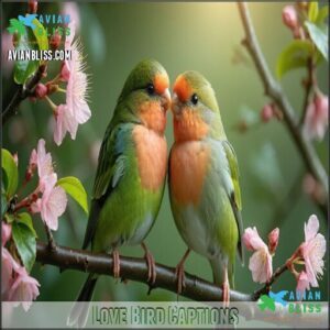 Love Bird Captions