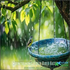 Maintaining Your Bird Bath