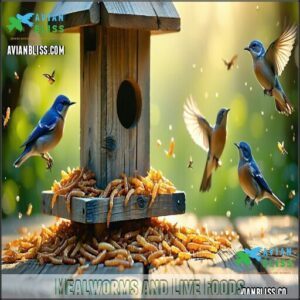 Mealworms and Live Foods