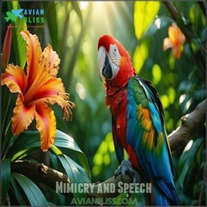 Mimicry and Speech