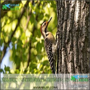 Northern Flicker Characteristics and Behaviors