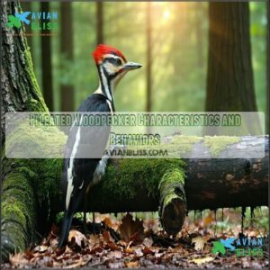 Pileated Woodpecker Characteristics and Behaviors