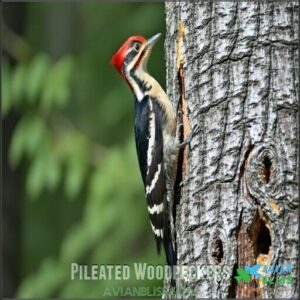 Pileated Woodpeckers