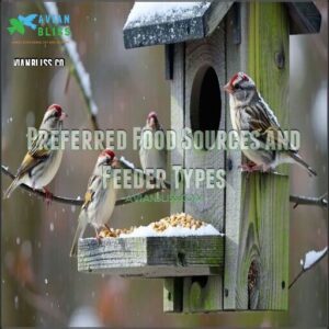 Preferred Food Sources and Feeder Types