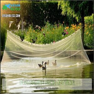 Protective Pond Netting