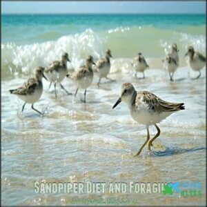 Sandpiper Diet and Foraging