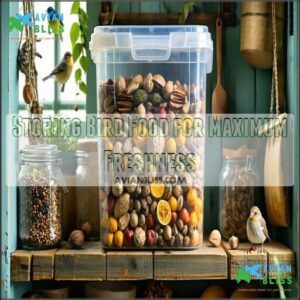 Storing Bird Food for Maximum Freshness