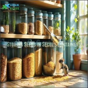 Storing Seeds in Secure Containers