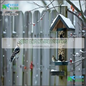 Suet and Nyjer Feeders