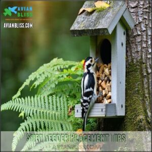 Suet Feeder Placement Tips