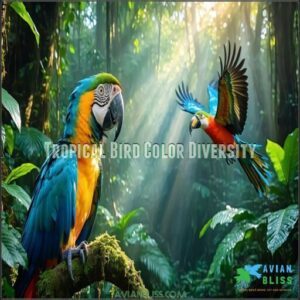 Tropical Bird Color Diversity