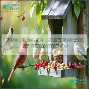 types of bird seed mix