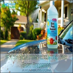 Using Bird Poop Remover for Easy Removal